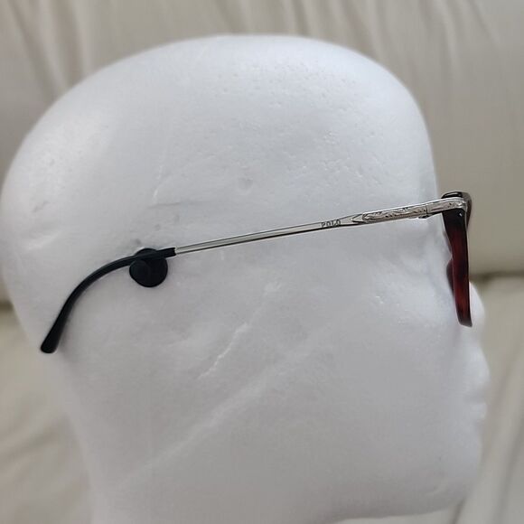 Polo Ralph Lauren PH2135 5513 53-17 140 Eyeglass Frame Cat Eye Acetate Red - Picture 4 of 7